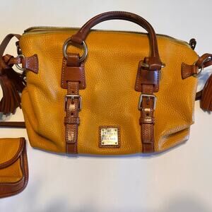 Dooney & Bourke Florentine Leather Mini Domed
Buckle Satchel